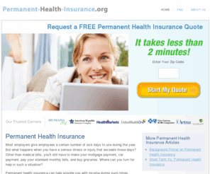 permanent-health-insurance.org: Permanent Health Insurance
An all-encompassing guide to permanent health insurance. 