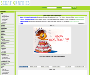 scrapbookcodes.com: Myspace Birthday scraps Birthday images Graphics orkut Birthday greetings, Birthday animations, Birthday comments
Orkut Birthday codes, Myspace Birthday Glitters, Birthday Graphics, orkut Birthday comment codes, Birthday animations, orkut Birthday graphics, Orkut Birthday, Birthday  comments, orkut Birthday comment, Birthday Glitter animations, orkut Birthday animations