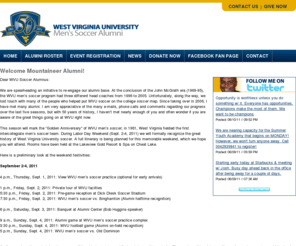 wvumenssocceralumni.com: West Virginia University Men's Soccer Alumni
The Mountaineer Athletic Club's mission is to provide annual scholarship support to West Virginia University student-athletes and to develop private support for capital projects, endowments and other needs as prioritized by the WVU Department of Intercollegiate Athletics.