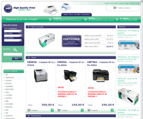 xn--rnilo-gya.com: HQP
Najugodnejša ponudba originalnih in obnovljenih tonerjev in črnil najbolj prodajane slovenske znamke HQP.