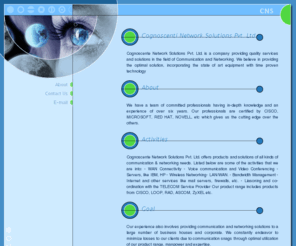 cnsindia.net: Cognoscenti Network Solutions Pvt. Ltd.
CNS