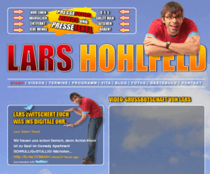 lars-hohlfeld.de: Lars Hohlfeld
Lars Hohlfeld - Comedy mit 12 Dioptrien.