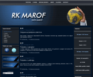 rk-marof.com: Dobrodošli na službene stranice RK Marof
Službena stranica RK Marof