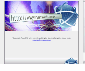 ryansweb.co.uk: WELCOME TO RYANS WEB
We provides cheap yet proffessional web design