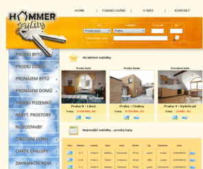 hammerreality.net: Hammer Reality
Prodej pronjem vech druh nemovitost v cel R a v zahrani. Prvn a finann poradenstv. een exekuc.