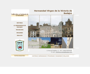 hermandadbadajoz.com: Hermandad Virgen de la Victoria de Badajoz
