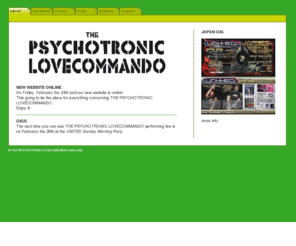 psyloco.com: :  :  :  P  S  Y  L  O  C  O  :  :  :
 THE PSYCHOTRONIC LOVECOMMANDO