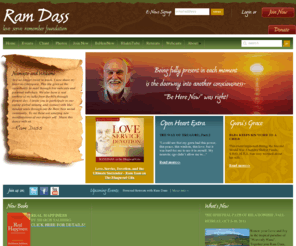 ramdass.org: Ram Dass Love Serve Remember

