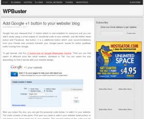 wpbuster.com: WPBuster — Wordpress Simplifed
Wordpress Simplifed