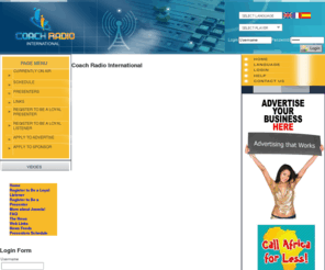 coachradiointernational.net: COACH RADIO
Joomla! - the dynamic portal engine and content management system