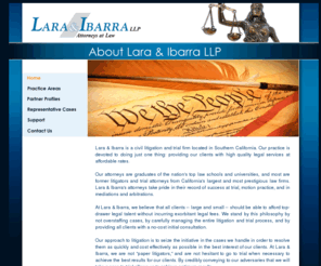 davislara.com: Website of Lara & Ibarra LLP
