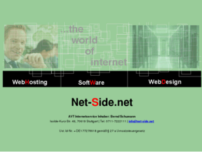 net-side.net: Net-Side.net - the world of Internet - Ihr Partner für E-Commerce
Net-Side.net - the world of Internet - Ihr Partner für E-Commerce