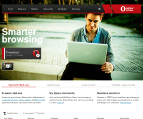 operazero.com: Opera browser | Faster & safer internet | Free download
Opera offers free and easy to download Web browsers for computers, mobile phones and devices. Share our passion for technology, and download an Opera browser today.