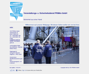 Primasgmbh.de 1aVeranstaltungs und Sicherheitsdienst Primas Gmbh