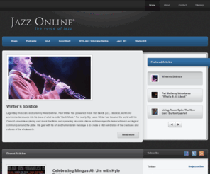 jazzonline.com: Jazz Online
The Voice of Jazz