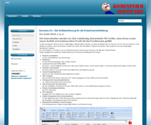 vhs-verwaltung.de: Success 5.0 - Die Softwarelösung für die Erwachsenenbildung
Success 5.0 - Die Softwarelösung für die Erwachsenenbildung
