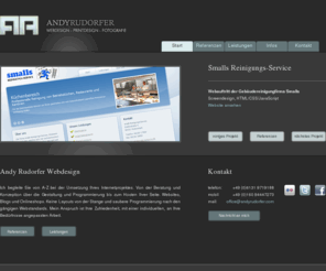 andyrudorfer.com: Webdesign Mainz - Andy Rudorfer - Beratung, Konzeption, Design
Andy Rudorfer Webdesign. Ich begleite Sie von A-Z bei Ihrem Internetprojekt. Von der Konzeption über die Programmierung bis zum Hosten Ihrer Seite.