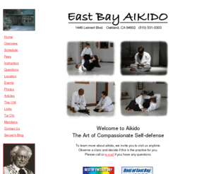 eastbayaikido.com: East Bay Aikido - Oakland, California - Tom Gambell - Bay Area -
Berkeley - Emeryville - Alameda - Orinda - Lafayette
