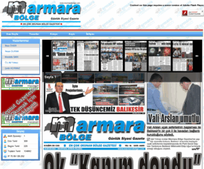 marmarabolge.com: Marmara Bölge Gazetesi
Marmara Bölge Gazetesi @ hüseyin gökbay 2009