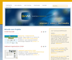 swm-produktion.de: Aktuelle swm Projekte
swm mediendesign ist die Internetagentur für Online Marketing, Content Management, Suchmaschinenoptimierung, Design, Webdesign, und barrierefreies Web in Rheine und dem Münsterland