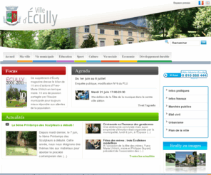 ville-ecully.fr: Site internet de la Ville d'ÉCULLY
Site internet de la Ville d'ÉCULLY,ville de 20000 habitants, située dans la périphérie ouest de lyon