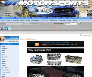 cimotorsports.net: CI Motorsports
CI Motorsports: We are your import performance experts. Mitsubishi, Honda, Acura, Dodge,Suzuki, Subaru, Toyota, Nissan.