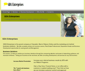 gda-enterprises.com: GDA Enterprises
GDA Enterprises Business Development and Business Solutions using eCommerce.