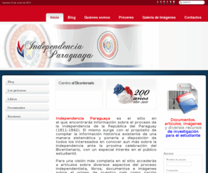 independenciaparaguaya.com: .::Independencia Paraguaya::.
Bicentenario, Independencia Paraguaya, independenciaparaguaya.com