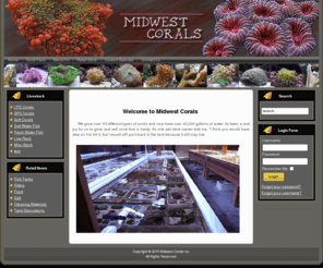 midwestcoral.com: Midwest Corals
Joomla! - the dynamic portal engine and content management system