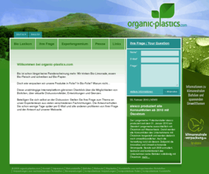 organic-plastics.com: organic-plastics.com - Das Informationsportal rund um Biofolien -  Home
www.organic-plastics.com - Das unabhängige Bioplastics Informationsportal - Startseite