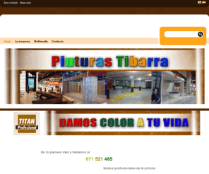 pinturastibarra.com: inicio - PINTURAS TIBARRA
