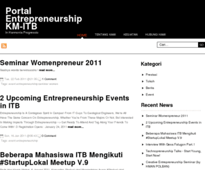 entrepreneuritb.com: Portal Entrepreneurship KM-ITB
entrepreneuritb.com