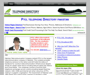 pakistan telephone directory