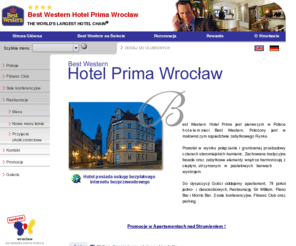 bestwestern-prima.pl: Best Western Hotel Prima Wrocław
Best Western Hotele Prima - informacje o hotelu, oferta, rezerwacje