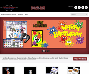 hardleydangerous.com: Hardley Dangerous Illusions Wholesale Novelties and Illusion Stickers
