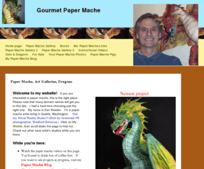 papermachevolcanos.com: Gourmet Paper Mache
All things Paper Mache. Paper mache videos, instructions, recipes. Paper mache art galleries! The ultimate resource for paper mache.