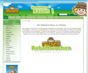 wickey.eu: Spielturm Shop - auch Sandkasten und Schaukel von Wickey
Spielturm und Schaukel Shop - Entdecken Sie hochwertige Schaukeln, Sandkästen und Spieltürme, - günstig und einfach zu bestellen