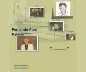 atodotango.com: FERNANDO » Page 1 of 5
Pagina del cantor de tangos Fernando Ríos Palacio