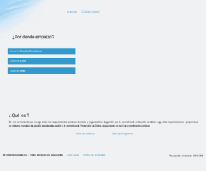 datospersonales.com: Ecija|DPServer : Herramienta de cumplimiento de la LOPD
ECIJA DPServer. Ecija DPServer. Herramienta para adecuarse y cumplir la LOPD. DPServer es la herramienta - para atender todos los requerimientos LOPD y mantener un alto nivel de cumplimiento