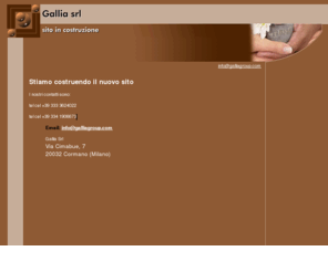 galliagroup.com: Contatti
Contatti