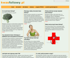 kwasfoliowy.pl: Kwas foliowy - kwasfoliowy.pl
Kwas foliowy.