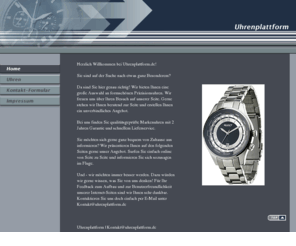 uhrenplattform.com: Uhrenplattform - Home
Juweliere & Uhrmacher - Uhrenplattform