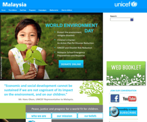 unicef.my: UNICEF Malaysia - Malaysia home page
UNICEF Malaysia, more than 50 years helping children in Malaysia survive and thrive.