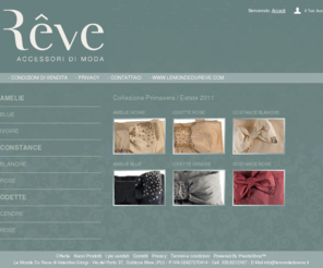 accessori-di-moda.com: Le Monde Du Reve
Negozio realizzato con Prestashop -v.italia