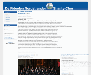 shanty-chor.info: De Fideelen Nordstrander
Joomla! - dynamische Portal-Engine und Content-Management-System