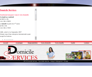 royandomicileservices.com: Domicile services a Royan - service a la personne, entretien maison et jardin, aide aux enfants
Entreprise d'aide a domicile, Royan domicile services la solution pour votre ménage, jardin, ou encore pour adier vos enfants. Nous entretenons votre maison principale ou secondaire ainsi que son jardin.