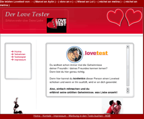 der-lovetester.com: Lovetest
