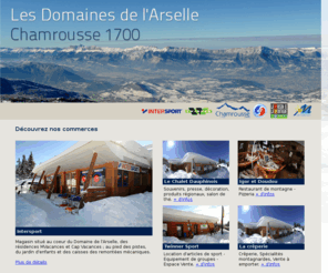 domainedelarselle.com: Les Domaines de l'Arselle - Les commerces
Les Domaines de l'Arselle