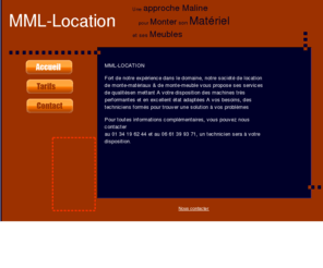 montemeubles-location.com: Prestation avec client
MML-Location location de monte matériaux et monte meuble