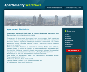 warsawrentapartment.com: Apartament Studio Lato
Joomla! - dynamiczny system portalowy i system zarządzania treścią